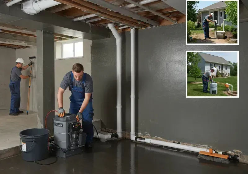 Basement Waterproofing and Flood Prevention process in Galveston, TX